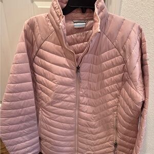 Women's Pink Quilted Jacket
